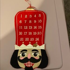 Red Nutcracker Advent Calendar